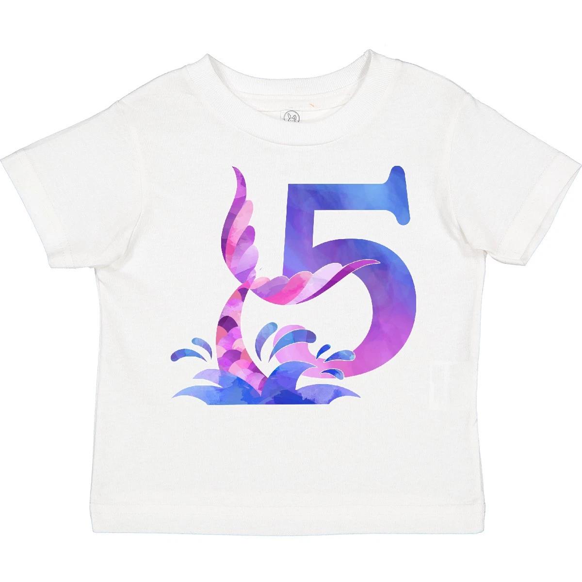 Inktastic 5th Birthday Mermaid Tail Toddler kids boys T-Shirt Birthdays Five 5 Turning Kid 140
Inktastic 5th Birthday Mermaid Tail Toddler kids boys T-Shirt Birthdays Five 5 Turning Kid 140