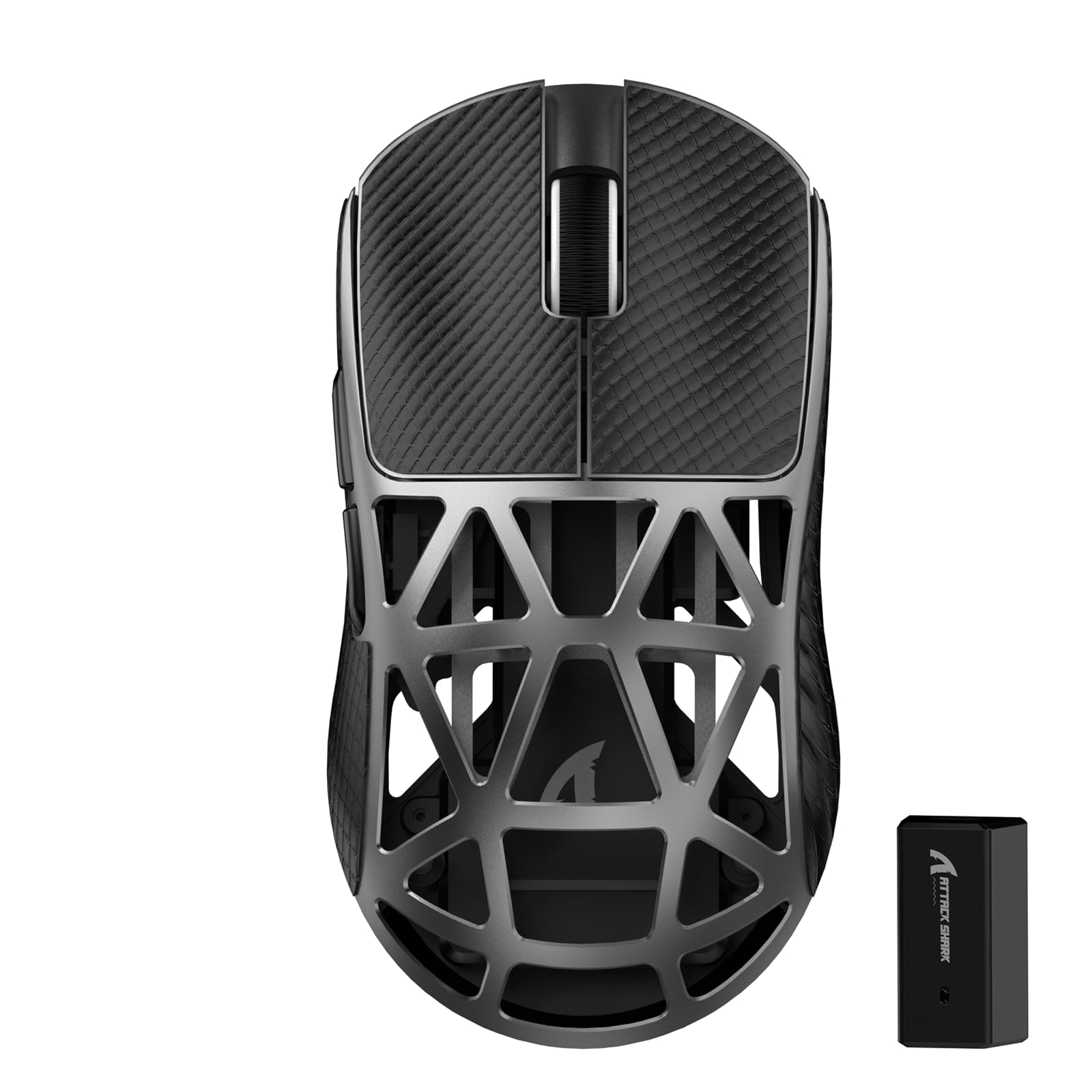 ATTACK SHARK R2 Gaming Mouse Magnesium Alloy Wireless PAW3950 8000hz Wired 42000DPI 45g Ultra Light Optical Micro Switch Coil Cable Included Tape срібний
ATTACK SHARK R2 Gaming Mouse Magnesium Alloy Wireless PAW3950 8000hz Wired 42000DPI 45g Ultra Light Optical Micro Switch Coil Cable Included Tape срібний