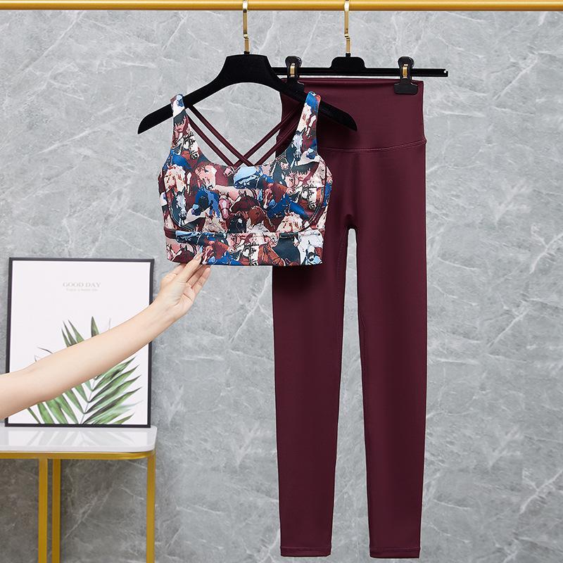 Women s Shockproof Cross Back Yoga Suit: Two-Piece Wire-Free Sports Bra & Vest Set Large
Women s Shockproof Cross Back Yoga Suit: Two-Piece Wire-Free Sports Bra & Vest Set Large