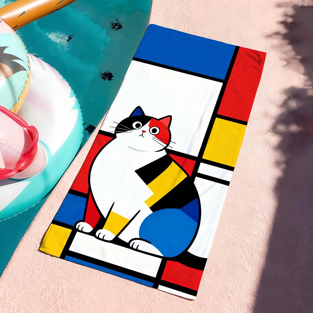 M-Mondrian-Cat Cute Colors Towel Quick Dry Soft Yoga Swimming Fitness Mountain Climbing Large Beach Towels W40*H60(CM)
M-Mondrian-Cat Cute Colors Towel Quick Dry Soft Yoga Swimming Fitness Mountain Climbing Large Beach Towels W40*H60(CM)