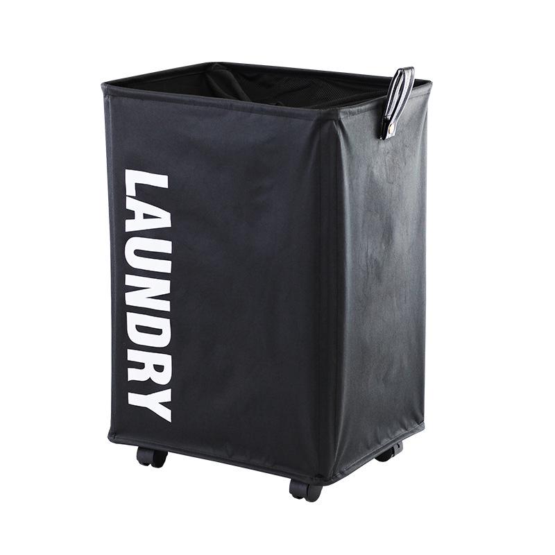 Wheeled Oxford Cloth Laundry Basket - Large, Foldable, Dirty Clothes Hamper 40x32x59 cm чорний
Wheeled Oxford Cloth Laundry Basket - Large, Foldable, Dirty Clothes Hamper 40x32x59 cm чорний