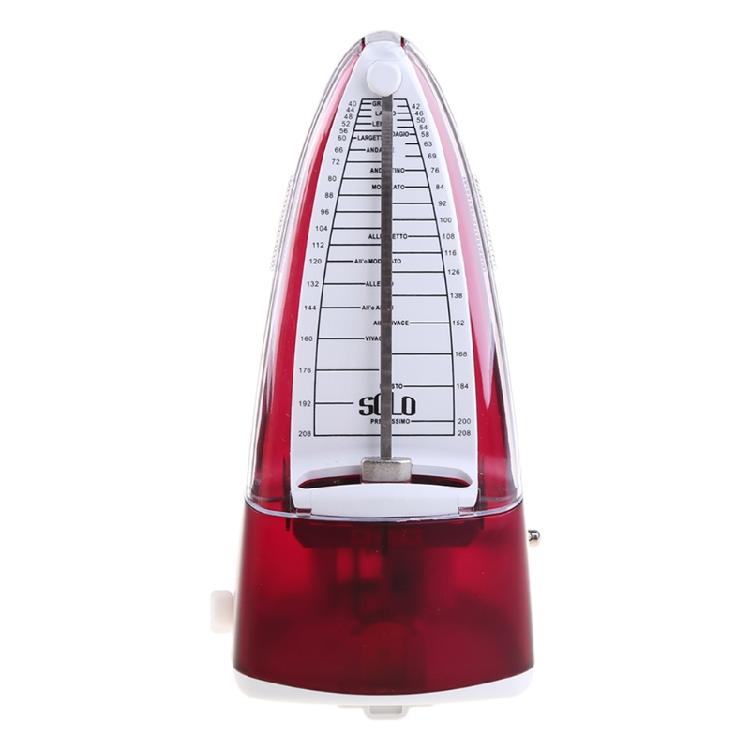 Mechanical Rhythm Pendulum Metronome for Guitar Piano Violin Musical Instrument прозорий червоний колір
Mechanical Rhythm Pendulum Metronome for Guitar Piano Violin Musical Instrument прозорий червоний колір