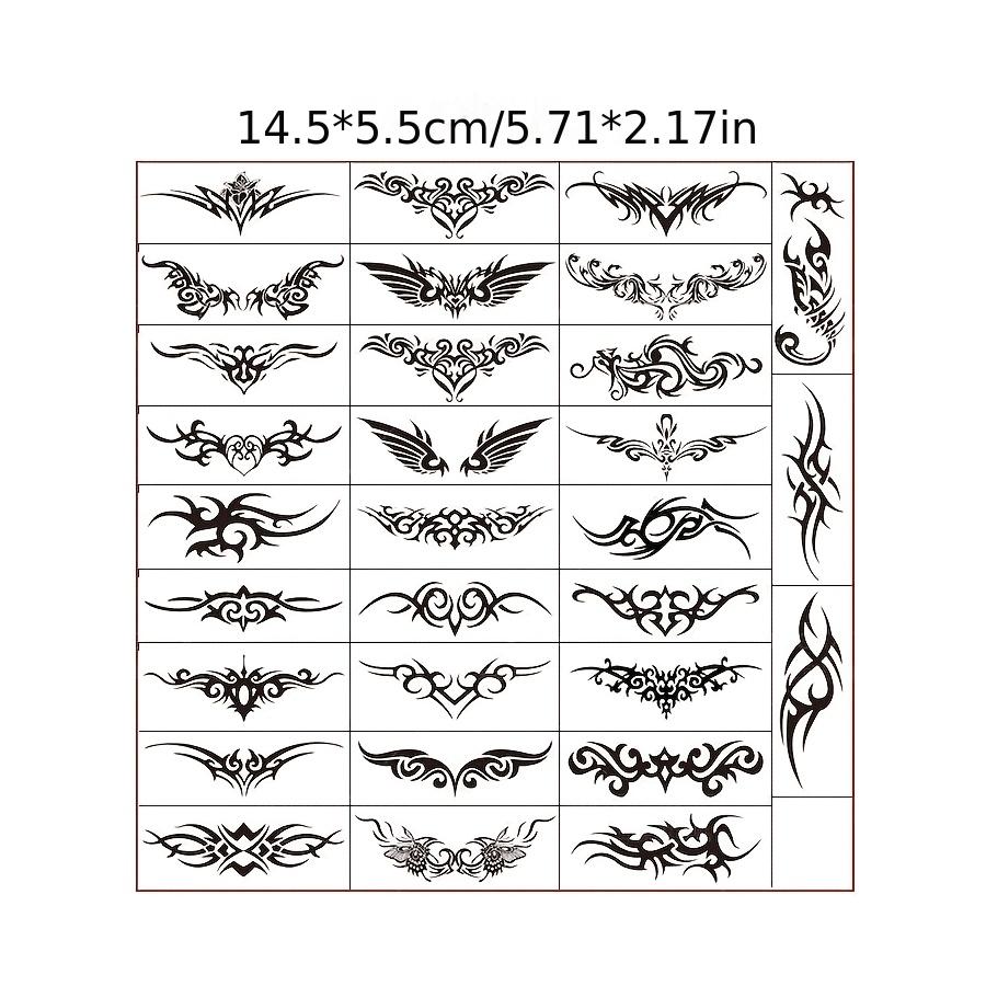 Men Women Fake Tattoo temporary tattoo Tattoo Stickers Temporary Tattoo Black 30 Sheet Waist Body 30 sheets чёрный
Men Women Fake Tattoo temporary tattoo Tattoo Stickers Temporary Tattoo Black 30 Sheet Waist Body 30 sheets чёрный