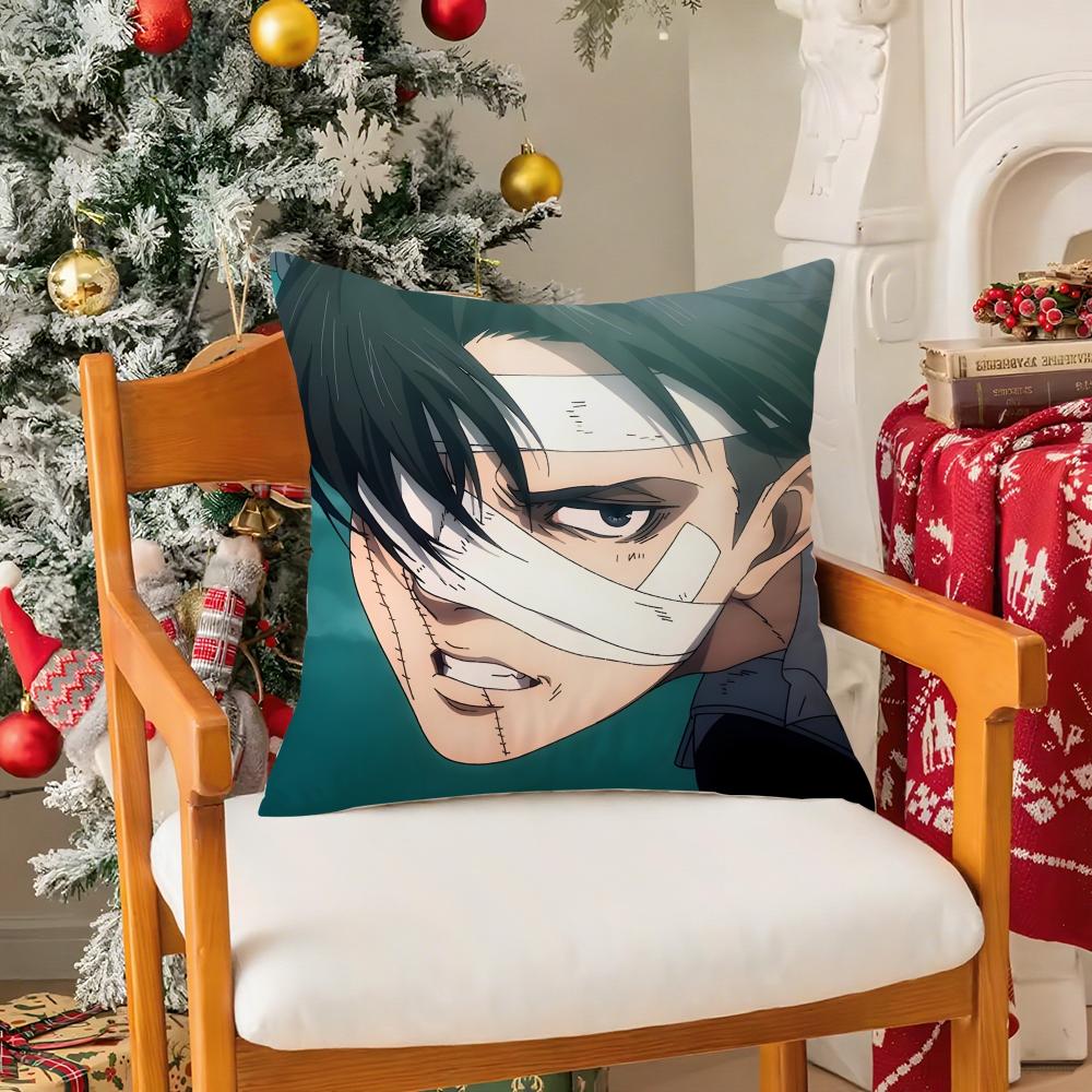 Anime Levi Ackerman Attack On TitanT Silky Short Plush with Invisible Zipper Dustproof Sofa Cushion Cover for Home Decor 30X30cm
Anime Levi Ackerman Attack On TitanT Silky Short Plush with Invisible Zipper Dustproof Sofa Cushion Cover for Home Decor 30X30cm