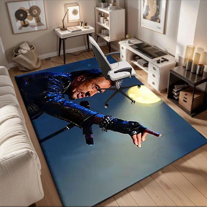 Johnny Hallyday Concert T-Shirt - Iconic Performance TeeOffice Mat Perfect for Home Decor Office Desk Chair Rugs Chair Carpet for office Pol 60cm by 90cm
Johnny Hallyday Concert T-Shirt - Iconic Performance TeeOffice Mat Perfect for Home Decor Office Desk Chair Rugs Chair Carpet for office Pol 60cm by 90cm