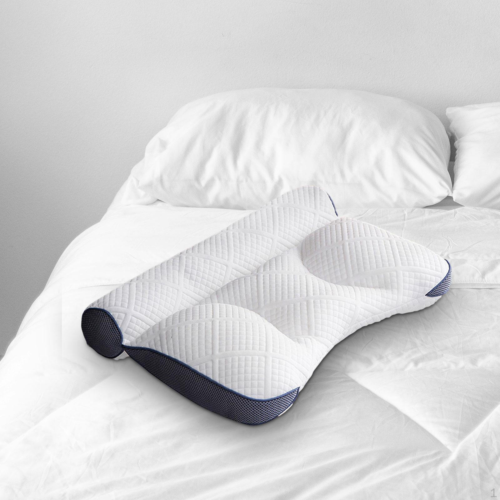 Comfortable Neck Pillow for Restful Sleep in Any Position сірий колір
Comfortable Neck Pillow for Restful Sleep in Any Position сірий колір
