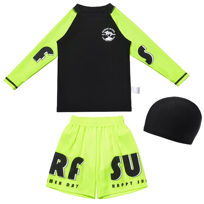 Boys Quick-Dry Zippered Long-Sleeve Swim Set with Sun Protection 110 (Height 100cm, Weight up to 17kg) трава зеленый
Boys Quick-Dry Zippered Long-Sleeve Swim Set with Sun Protection 110 (Height 100cm, Weight up to 17kg) трава зеленый