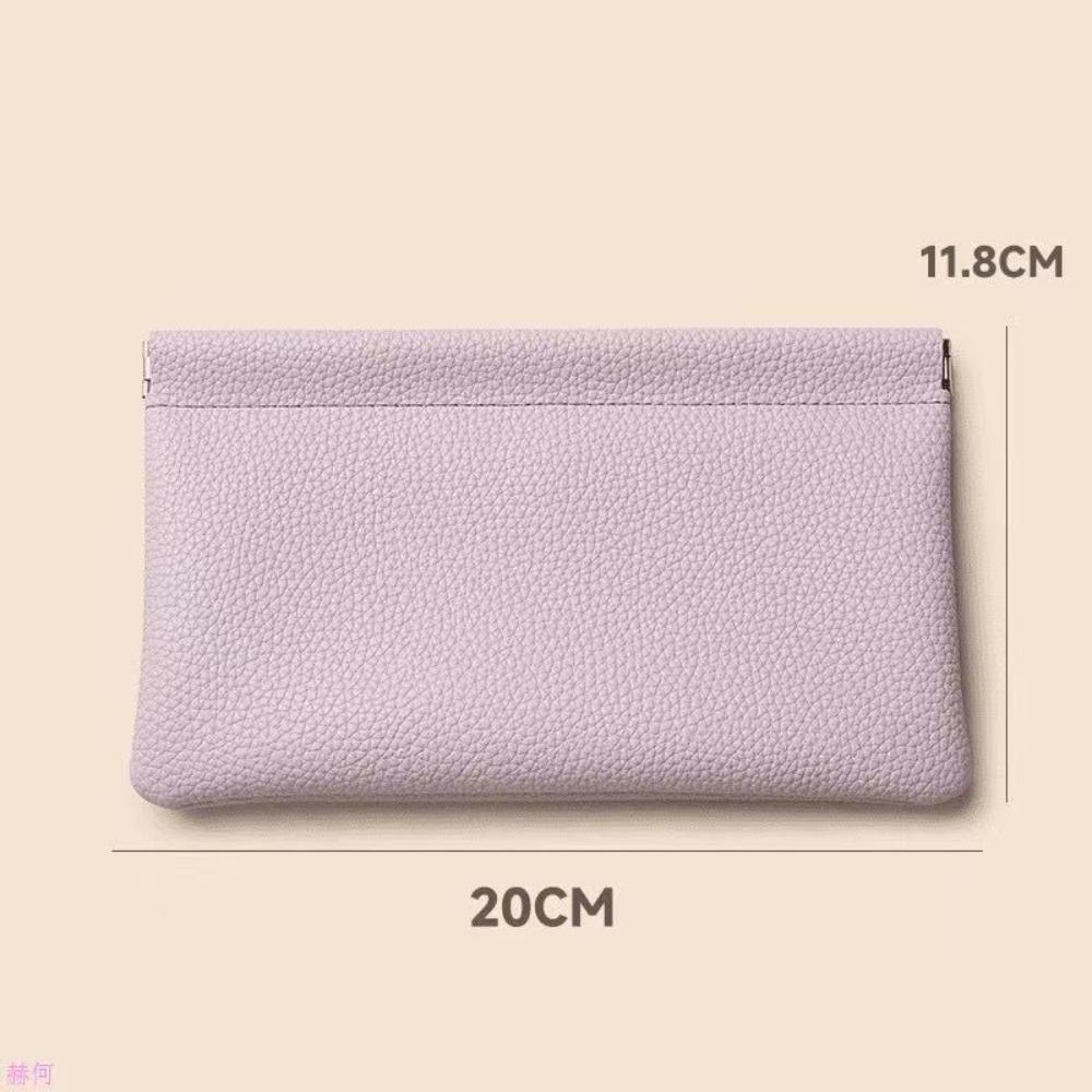 Soft Pebbled Leather Self-closing Coin Purse Long Portable Card Holder Storage Passport Holder Lipstick Holder фіолетовий
Soft Pebbled Leather Self-closing Coin Purse Long Portable Card Holder Storage Passport Holder Lipstick Holder фіолетовий