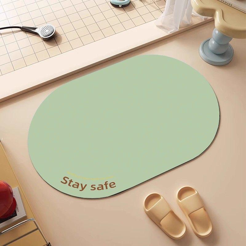Modern Simple Solid Color Diatom Mud Floor Mat Bathroom Non-Slip Floor Mat Bathroom Door Easy To Take Care Of Absorbent Floor Mat 40 * 60cm (diatom mud)
Modern Simple Solid Color Diatom Mud Floor Mat Bathroom Non-Slip Floor Mat Bathroom Door Easy To Take Care Of Absorbent Floor Mat 40 * 60cm (diatom mud)