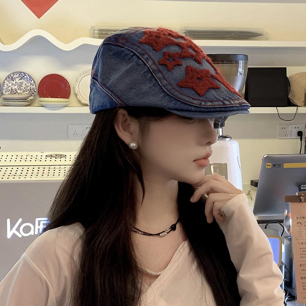 Ретро Звезды Японская Литература Утконос Форвард Кепка Женский Пикантный Девушка Шоу Лицо Маленькая Сотня с Субкультура Ковбой Берет Суб M(56-58cm) красный
Ретро Звезды Японская Литература Утконос Форвард Кепка Женский Пикантный Девушка Шоу Лицо Маленькая Сотня с Субкультура Ковбой Берет Суб M(56-58cm) красный