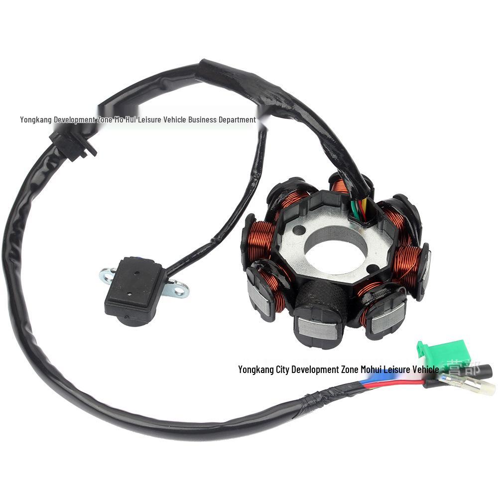 ATV Beach Car Pedal Assist - GY6 125/150 DC Engine Magnetic Motor Stator Coil Single Cylinder
ATV Beach Car Pedal Assist - GY6 125/150 DC Engine Magnetic Motor Stator Coil Single Cylinder