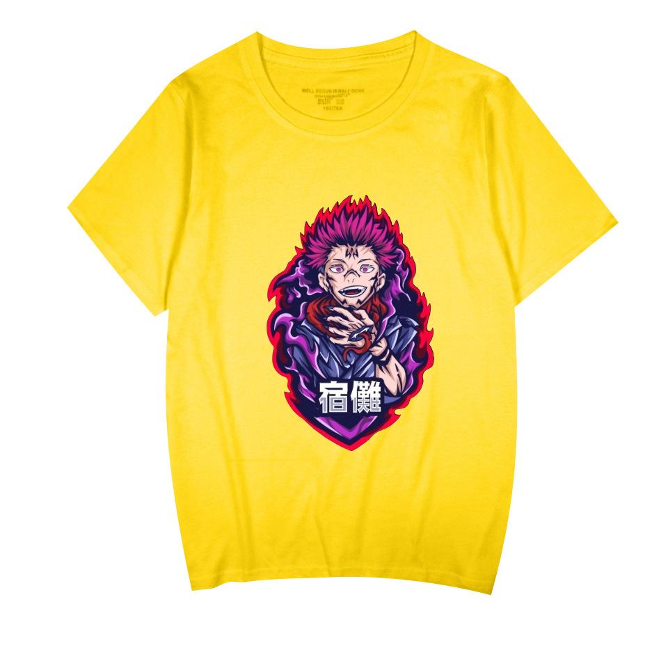 Jujutsu Kaisen Anime Tshirt Summer Short Sleeve Cartoon T Shirts XXS жовтий
Jujutsu Kaisen Anime Tshirt Summer Short Sleeve Cartoon T Shirts XXS жовтий