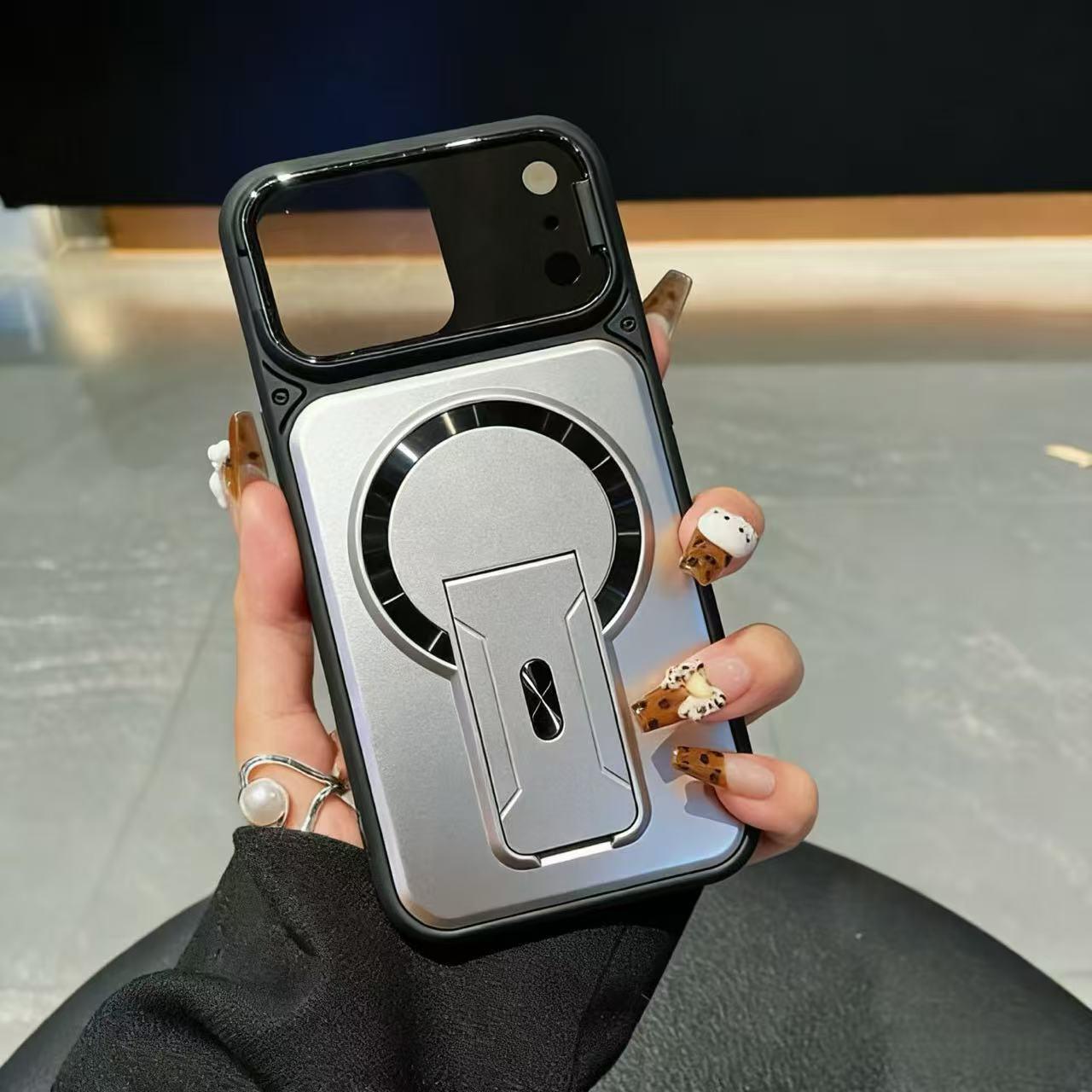 Magnetic Matte Stand Case for Apple 17 ProMax: Full Coverage Drop Protection 13 Pro серебряный серый
Magnetic Matte Stand Case for Apple 17 ProMax: Full Coverage Drop Protection 13 Pro серебряный серый