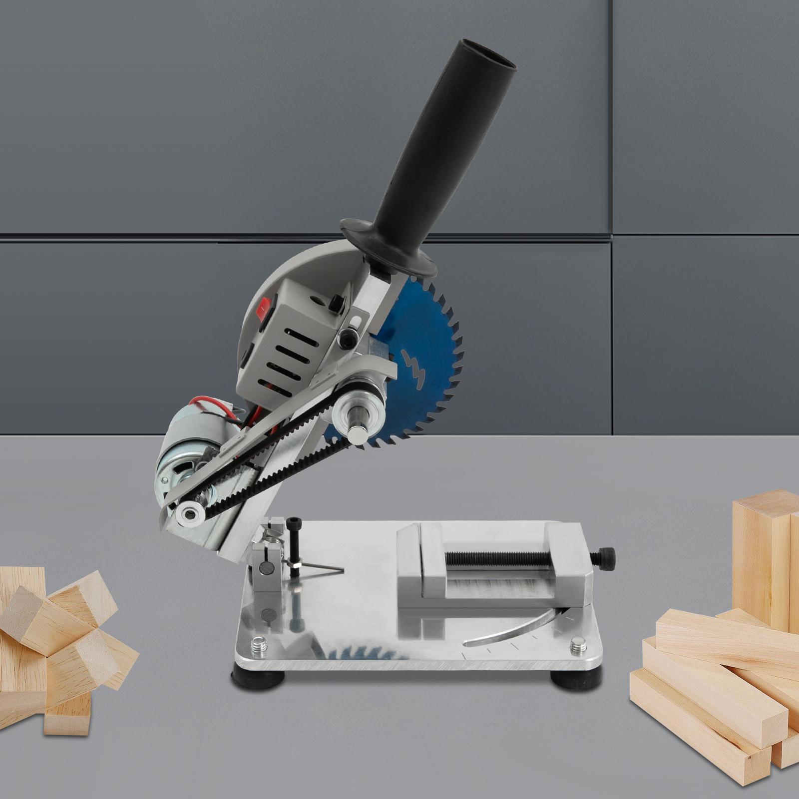 4in Miniature Low-noise Cutting Machine, 9000r/min Multifunctional Aluminum Cutting Machine - Adjustable Angle 0-45° and Height US срібний
4in Miniature Low-noise Cutting Machine, 9000r/min Multifunctional Aluminum Cutting Machine - Adjustable Angle 0-45° and Height US срібний