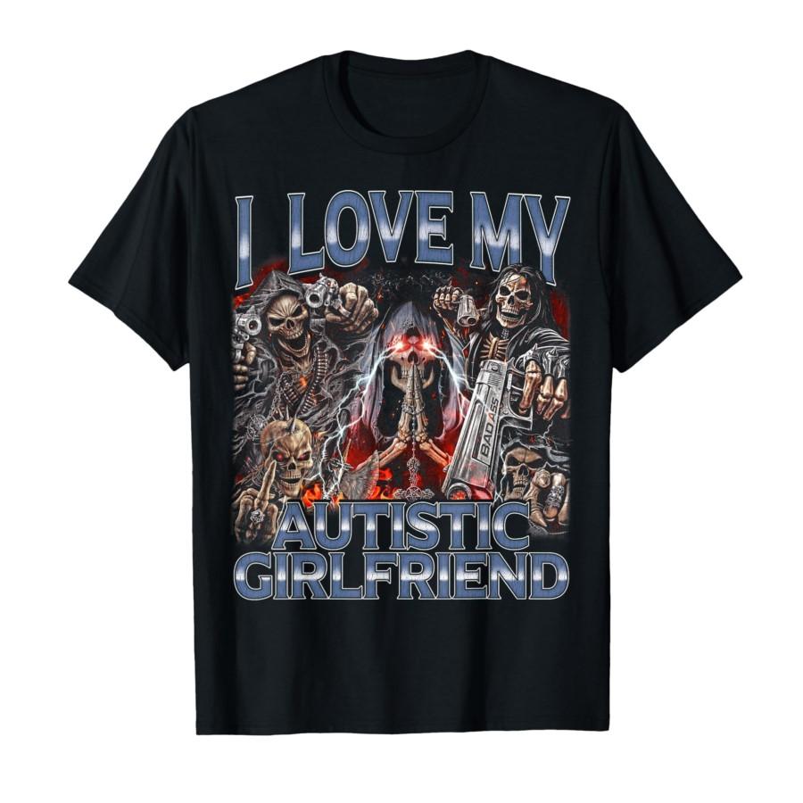 Autistic Girlfriend - Edgy Skeleton Bootleg Skeleton Meme T-shirt For Men Women 100% Cotton T Shirts Short Sleeve Tops 0915-1 4XL
Autistic Girlfriend - Edgy Skeleton Bootleg Skeleton Meme T-shirt For Men Women 100% Cotton T Shirts Short Sleeve Tops 0915-1 4XL