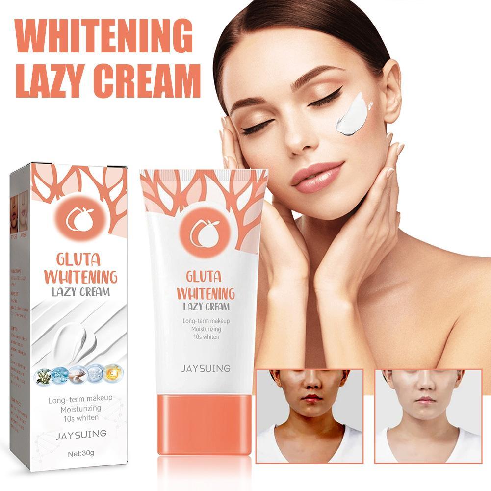Whitening Face Cream Firming Moisturizing Lifting Complexion Rejuvenation Body Skin Lazy Tone W K8A5 white-30g
Whitening Face Cream Firming Moisturizing Lifting Complexion Rejuvenation Body Skin Lazy Tone W K8A5 white-30g