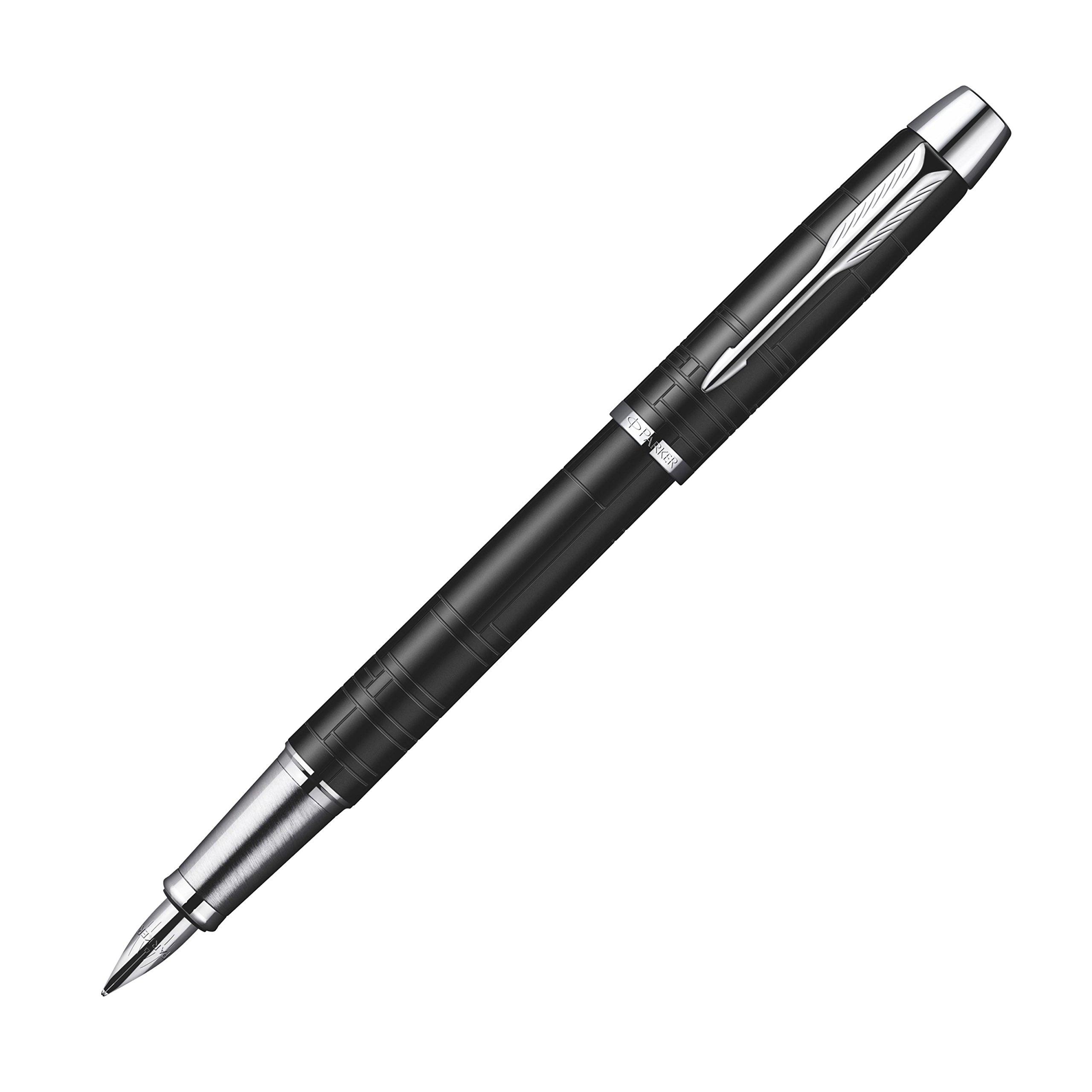 Перьевая ручка Parker F Fine IM Premium Матовый черный с хромированной отделкой S11421112 Официальный импорт
Перьевая ручка Parker F Fine IM Premium Матовый черный с хромированной отделкой S11421112 Официальный импорт