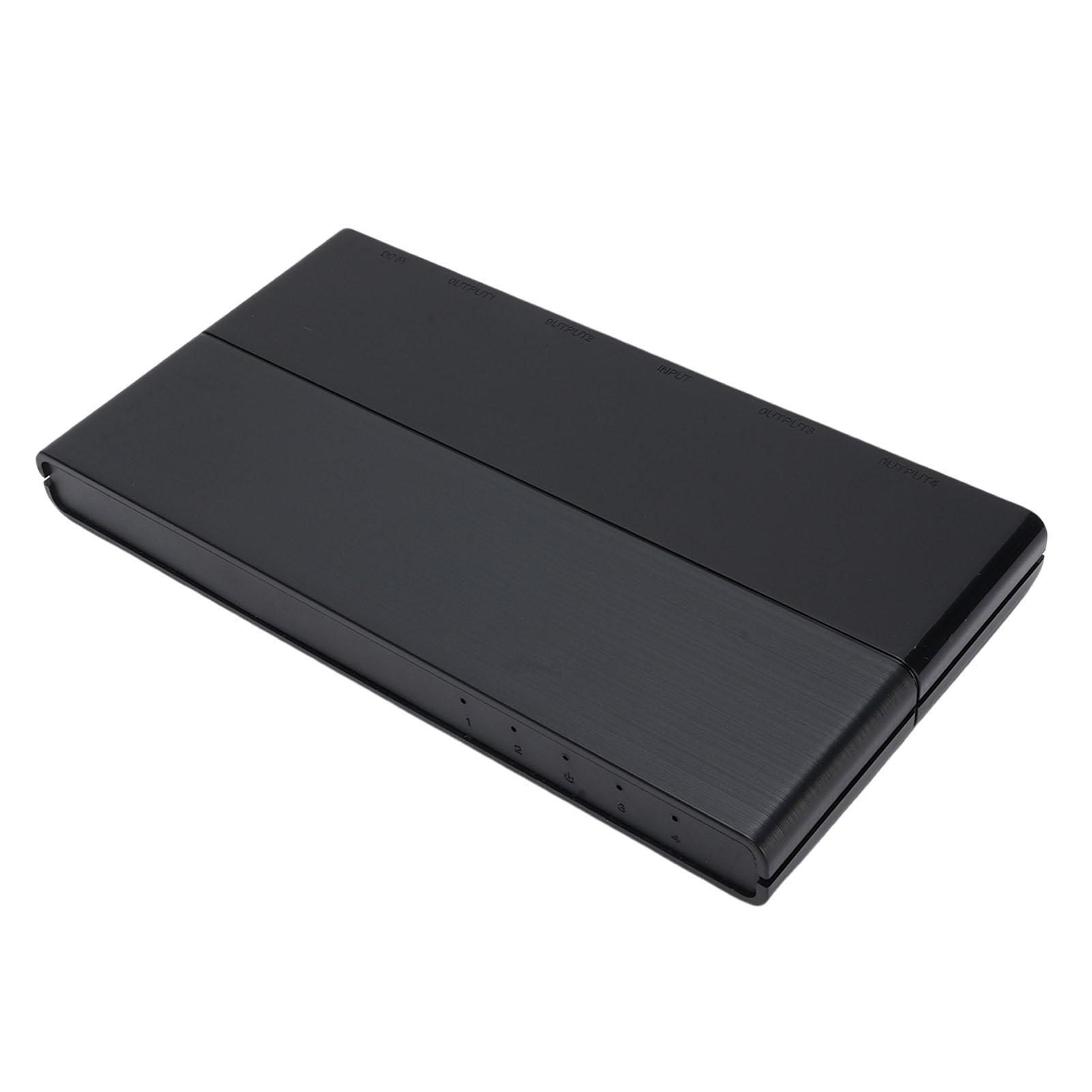 HD Multimedia Interface Splitter 1 in 4 Out 4K 60HZ HD Video Splitter for HDTV Projectors DVD Players Laptops PCs
HD Multimedia Interface Splitter 1 in 4 Out 4K 60HZ HD Video Splitter for HDTV Projectors DVD Players Laptops PCs