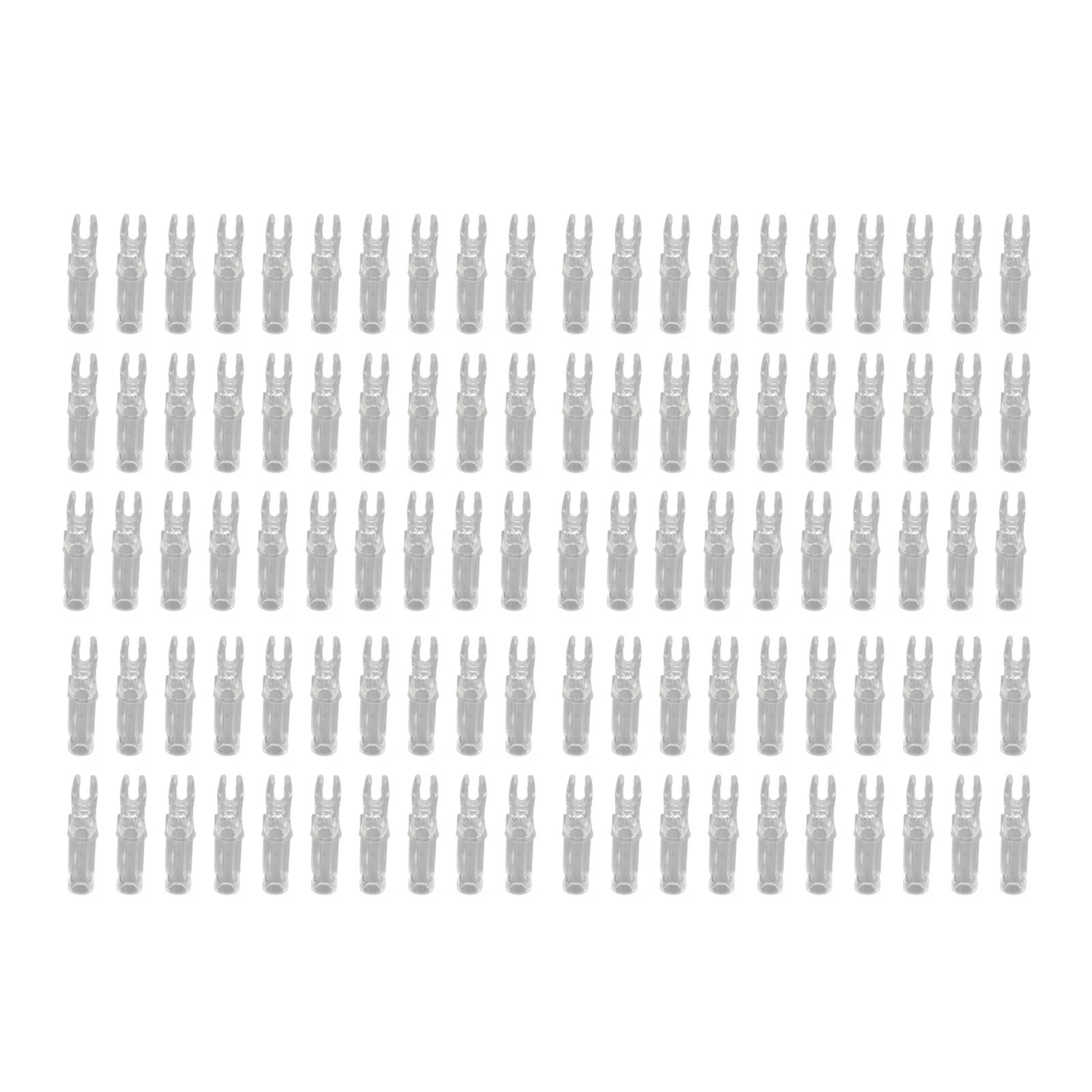100pcs Archery Arrow Nock Durable Plastic Insert Arrow Nocks Light Weight Arrow Nocks Replacement
100pcs Archery Arrow Nock Durable Plastic Insert Arrow Nocks Light Weight Arrow Nocks Replacement