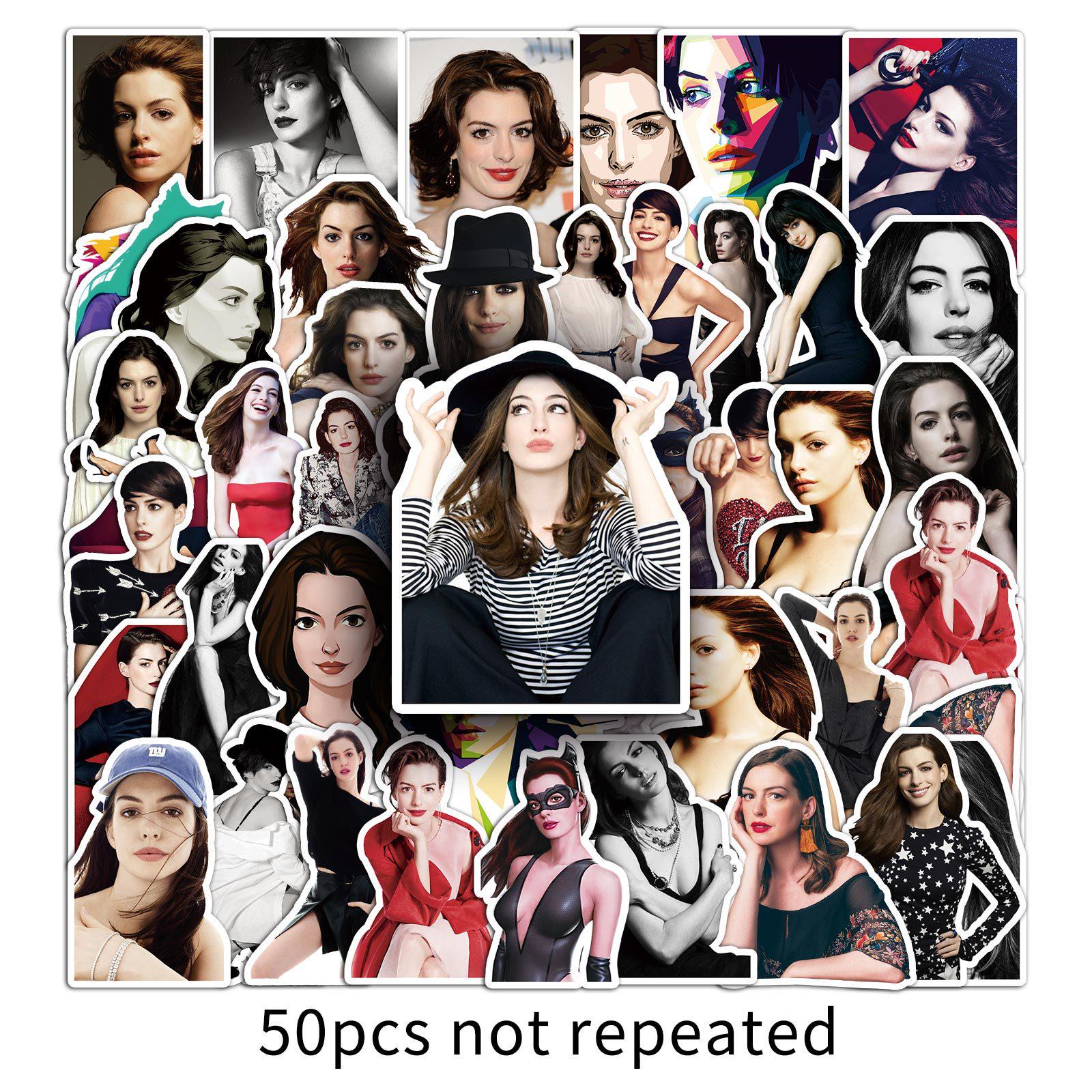 Anne Hathaway Celebrity Sticker Set: 50 Sheets for Notebooks, Planners, and Suitcases
Anne Hathaway Celebrity Sticker Set: 50 Sheets for Notebooks, Planners, and Suitcases
