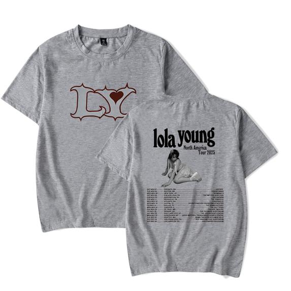 Lola Young Merch Tour 2025 TShirt Streetwear Tshirt Shirt Unisex Women Short Sleeve 4XL
Lola Young Merch Tour 2025 TShirt Streetwear Tshirt Shirt Unisex Women Short Sleeve 4XL