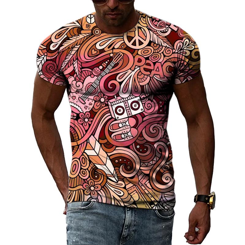 Colorful Cool Abstract Art Graphic T Shirts Hip Hop Street Style 3D Printed Tees Summer Men Personality Round Short Sleeves 5XL
Colorful Cool Abstract Art Graphic T Shirts Hip Hop Street Style 3D Printed Tees Summer Men Personality Round Short Sleeves 5XL
