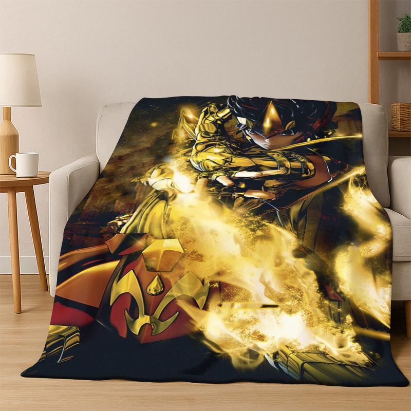Cartoon Saint Seiya Anime Flannel Blanket Soft Warm Blanket Throw Blanket for Bedroom Living Room Bed Travel Picnic Gift kid 75x90cm
Cartoon Saint Seiya Anime Flannel Blanket Soft Warm Blanket Throw Blanket for Bedroom Living Room Bed Travel Picnic Gift kid 75x90cm