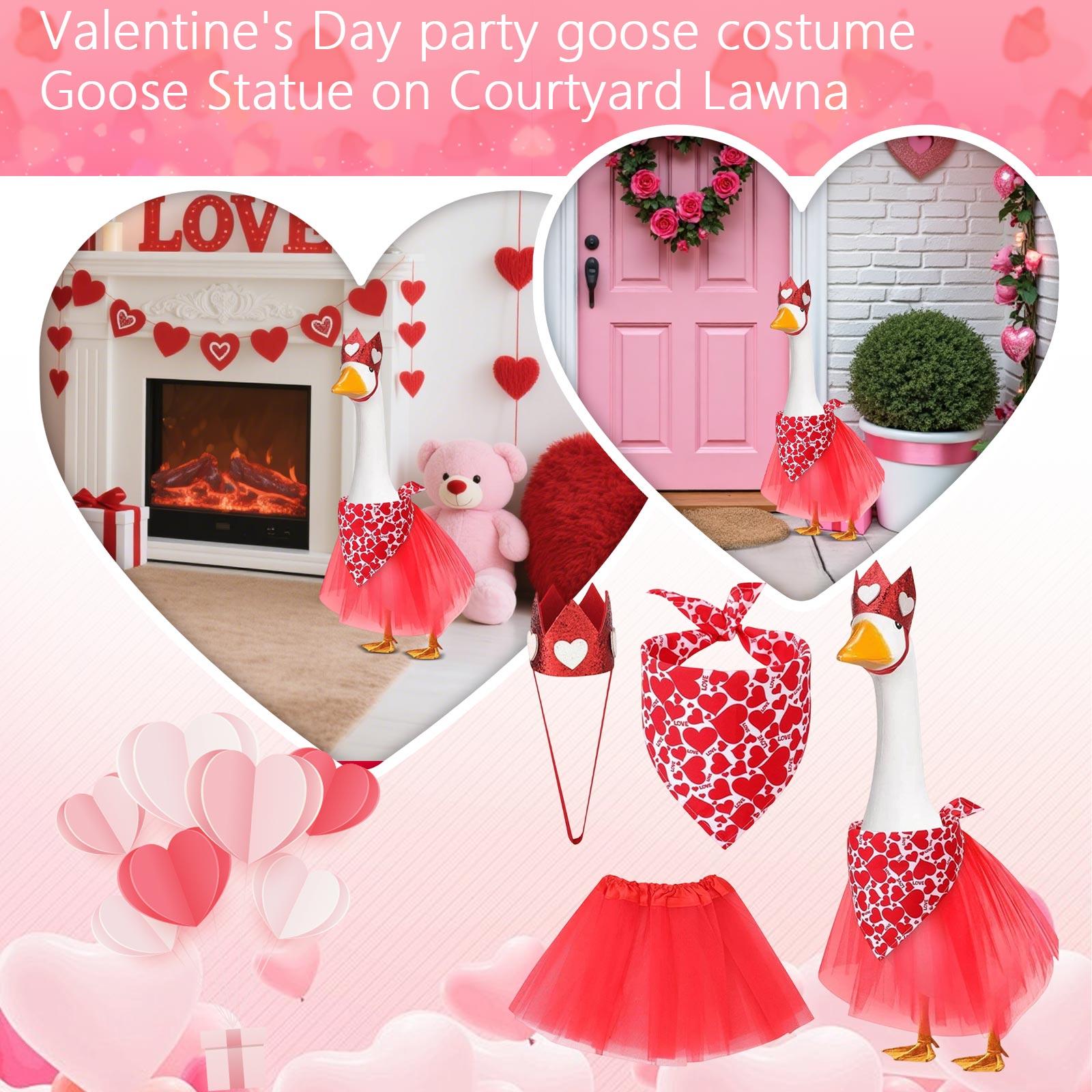 Valentine s Day Party Costume Birthday Hat Skirt Courtyard Statue one size
Valentine s Day Party Costume Birthday Hat Skirt Courtyard Statue one size