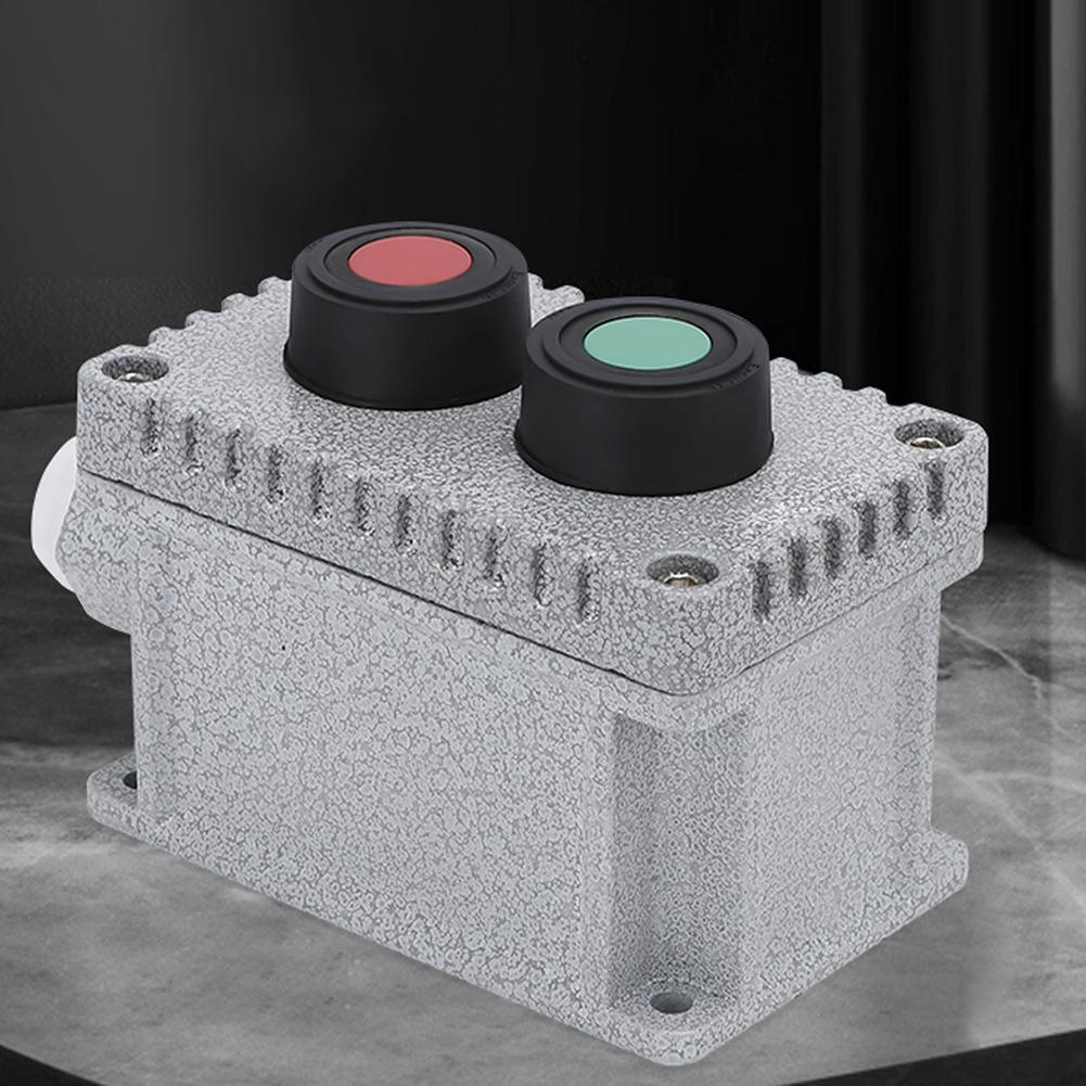 Explosion Proof Start Button Box Dual Control 220V 380V 10A Aluminum Alloy Housing G3/4 Inlet IP65 IICT6 Rating China Mainland
Explosion Proof Start Button Box Dual Control 220V 380V 10A Aluminum Alloy Housing G3/4 Inlet IP65 IICT6 Rating China Mainland