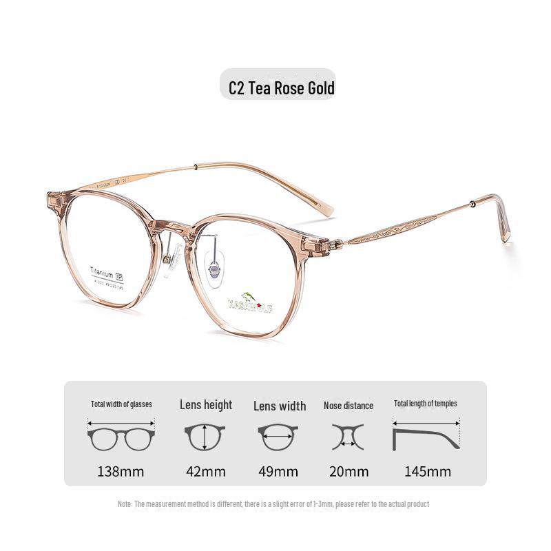 Легкие титановые очки в корейском стиле для женщин — идеально подходят для макияжа
Легкие титановые очки в корейском стиле для женщин — идеально подходят для макияжа