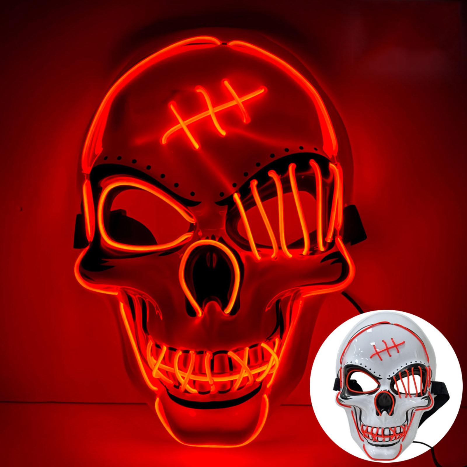 Scar Mask Led Luminous Mask EL Cold Light Mask Luminous Gift One Size красный
Scar Mask Led Luminous Mask EL Cold Light Mask Luminous Gift One Size красный