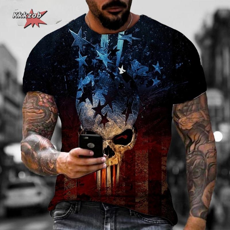 New Horror Skull Graphic T-shirts Men Novelty 3D Printed Short Sleeve O-Neck Tee Kid Y2k Top Oversized 4XL
New Horror Skull Graphic T-shirts Men Novelty 3D Printed Short Sleeve O-Neck Tee Kid Y2k Top Oversized 4XL