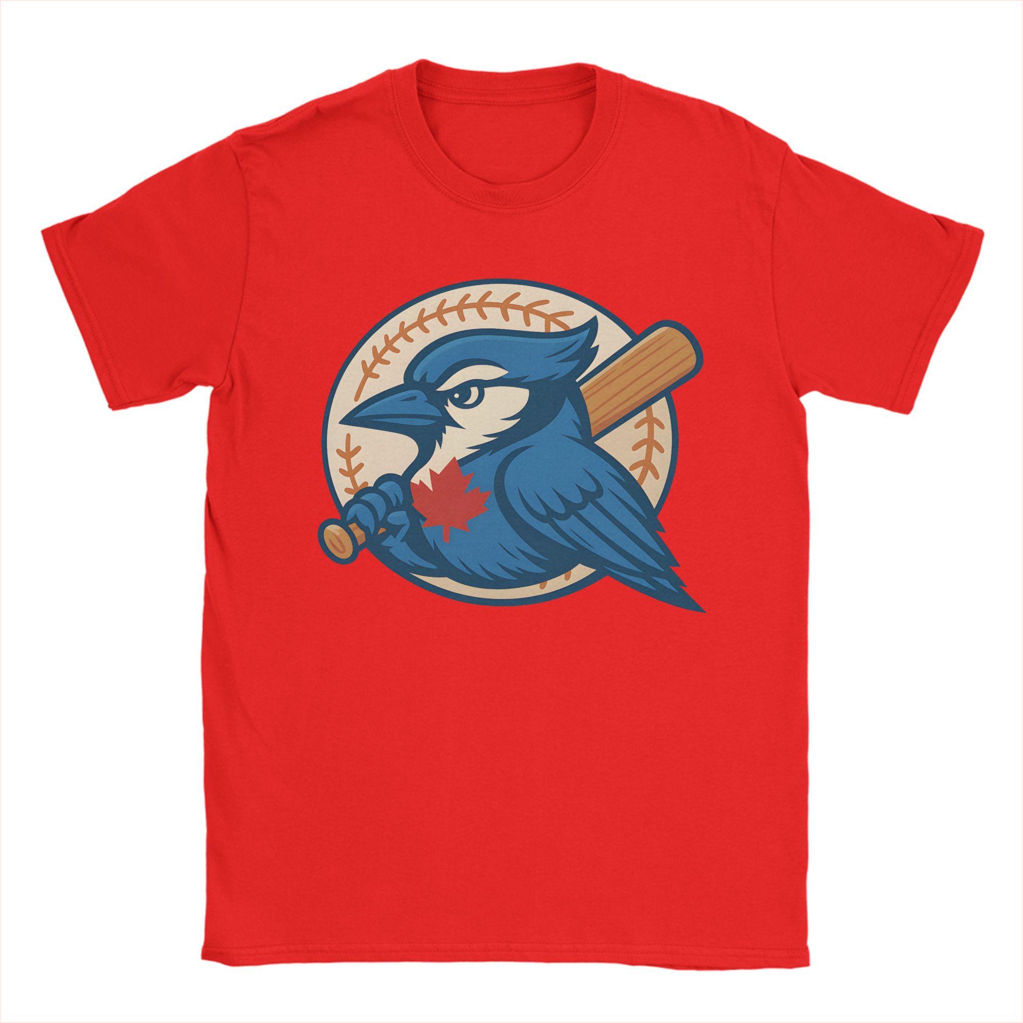 Unisexs BlueJaysBird Baseball T Shirts Pure Cotton Tops Crazy Short Sleeve Crew Neck Tee Shirt Gift Idea TShirts S
Unisexs BlueJaysBird Baseball T Shirts Pure Cotton Tops Crazy Short Sleeve Crew Neck Tee Shirt Gift Idea TShirts S