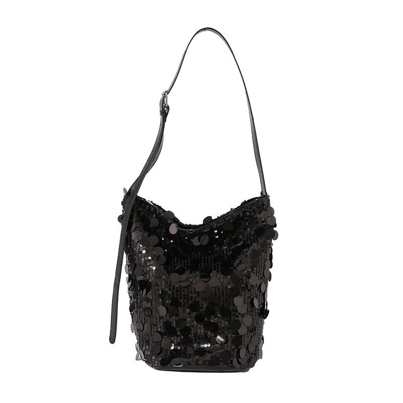 This year s popular sequined niche design bag 2025 new women s bag versatile chain messenger bag shoulder bucket bag чёрный
This year s popular sequined niche design bag 2025 new women s bag versatile chain messenger bag shoulder bucket bag чёрный