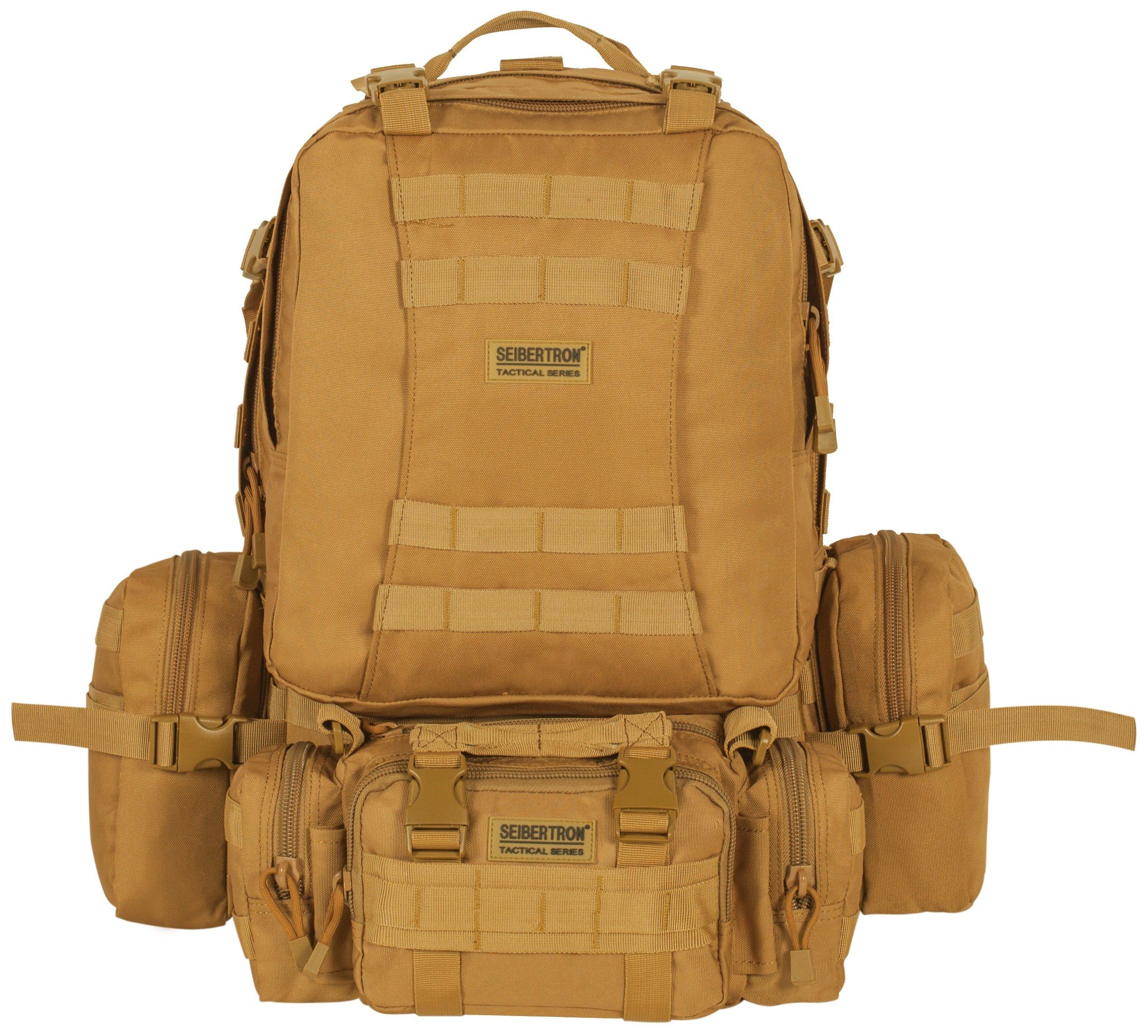 Рюкзак Cybertron 3Day Large Capacity Military Molle Compatible Tactical Waterproof Outdoor Daypack Khaki хакі
Рюкзак Cybertron 3Day Large Capacity Military Molle Compatible Tactical Waterproof Outdoor Daypack Khaki хакі