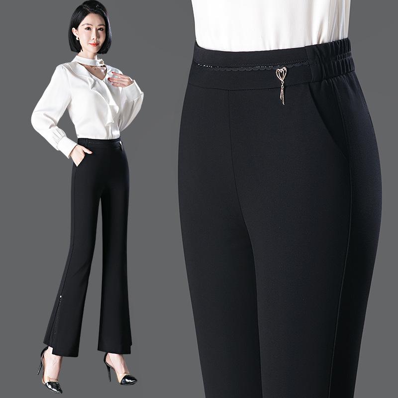 Women s High Waist Stretch Bootcut Pants - Slimming Elastic Waist Casual Wear for Moms 3XL (125-135 jin)
Women s High Waist Stretch Bootcut Pants - Slimming Elastic Waist Casual Wear for Moms 3XL (125-135 jin)