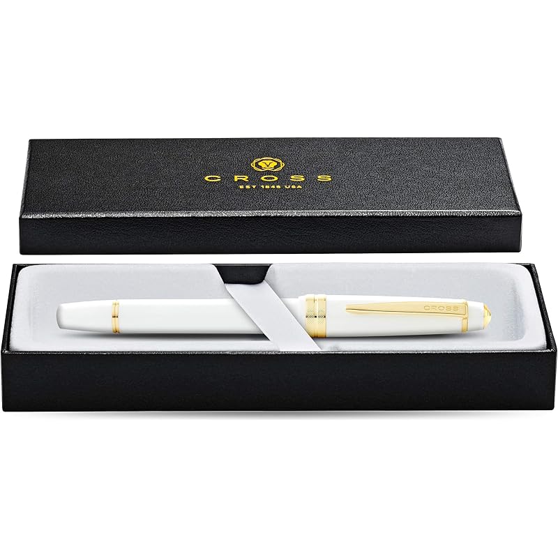 Cross Bailey Light Refillable Rollerball Pen Presented in a Everyday Gift Box - Medium Point, Black Ink, Polished White 1 Count (Pack of 1) белый
Cross Bailey Light Refillable Rollerball Pen Presented in a Everyday Gift Box - Medium Point, Black Ink, Polished White 1 Count (Pack of 1) белый