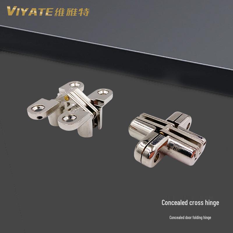 Chrome Nickel Plated Invisible Hinge for Wooden, Folding, and Anti-Theft Doors Small Nickel (Convex)
Chrome Nickel Plated Invisible Hinge for Wooden, Folding, and Anti-Theft Doors Small Nickel (Convex)