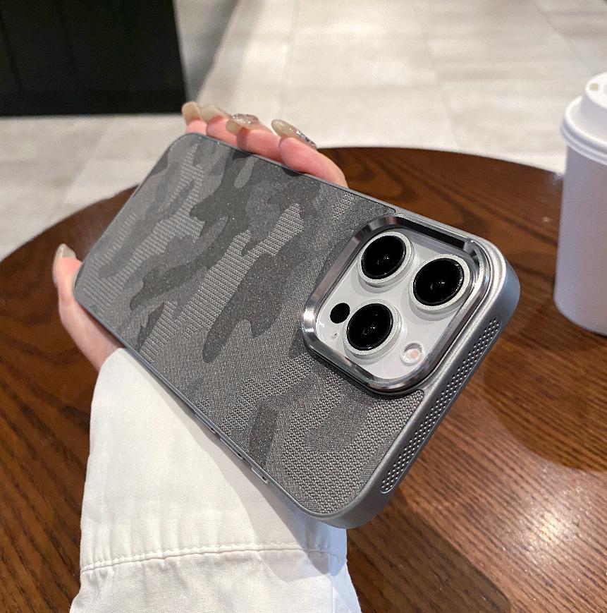 Premium Camouflage Leather Heat Dissipation Case for iPhone 17 Air/16 Pro Max 15 Pro Max серый
Premium Camouflage Leather Heat Dissipation Case for iPhone 17 Air/16 Pro Max 15 Pro Max серый