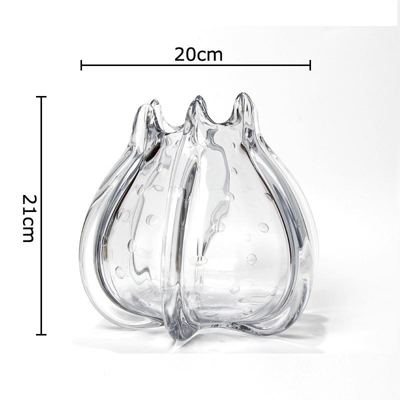 Transparent Pomegranate Glass Vase Plant Pots Table Decoration Flowers Arrangement Decorative Floral Vases Room Aesthetic Decor
Transparent Pomegranate Glass Vase Plant Pots Table Decoration Flowers Arrangement Decorative Floral Vases Room Aesthetic Decor