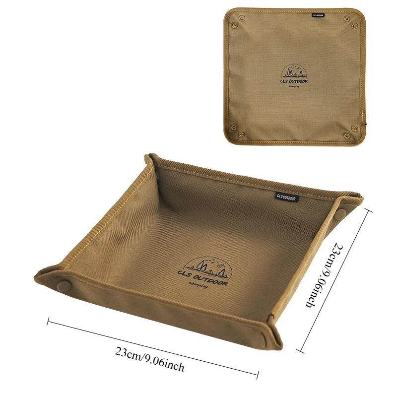 Portable Camping Organizer Tray - Compact Home and Travel Storage Box for Clutter-Free Camping
Portable Camping Organizer Tray - Compact Home and Travel Storage Box for Clutter-Free Camping