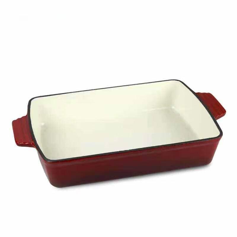 Cast Iron Enamel Rectangular Roasting Pan
Cast Iron Enamel Rectangular Roasting Pan