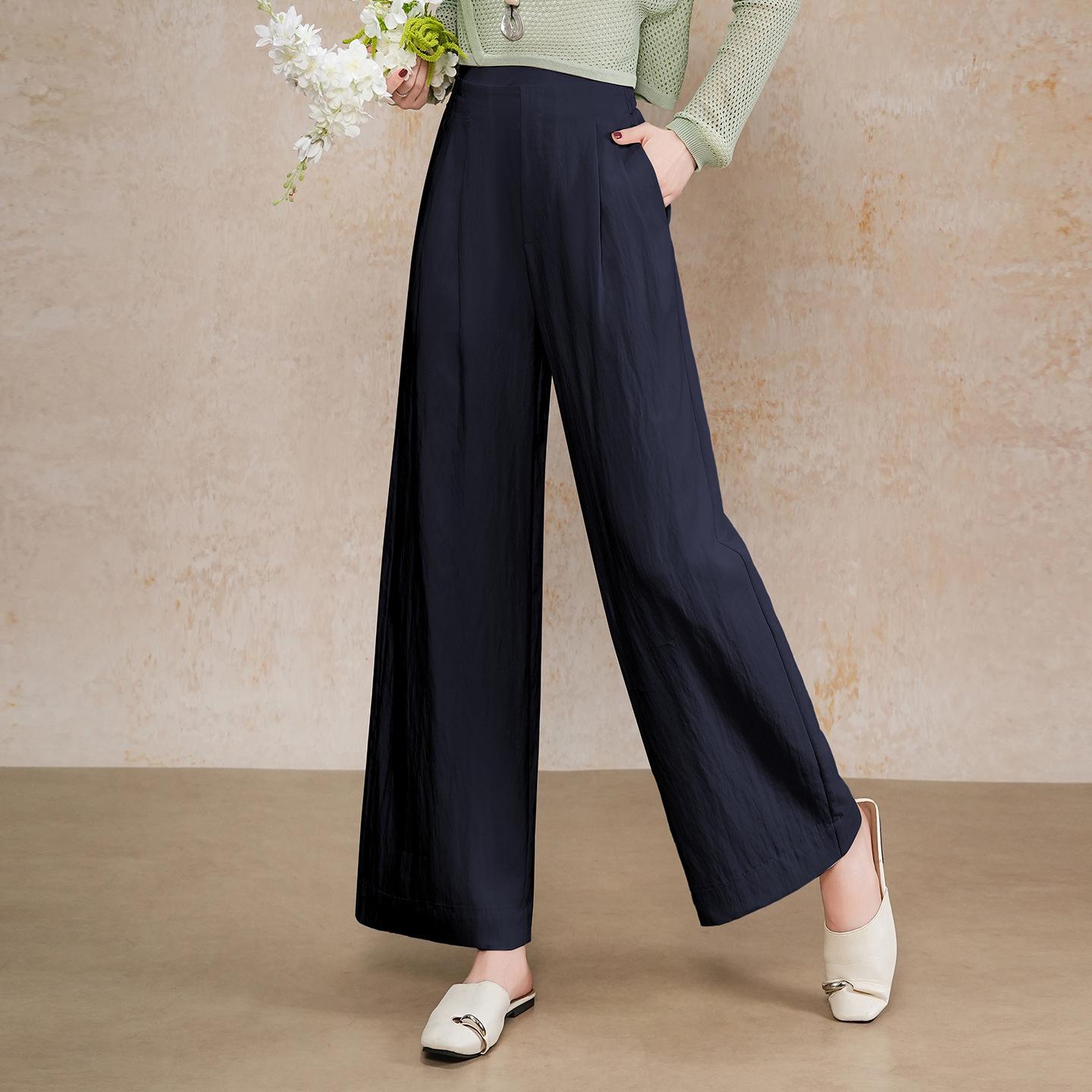2026 Spring Elastic High-Waisted Wide-Leg Loose Women s Pants L Темно-синій
2026 Spring Elastic High-Waisted Wide-Leg Loose Women s Pants L Темно-синій