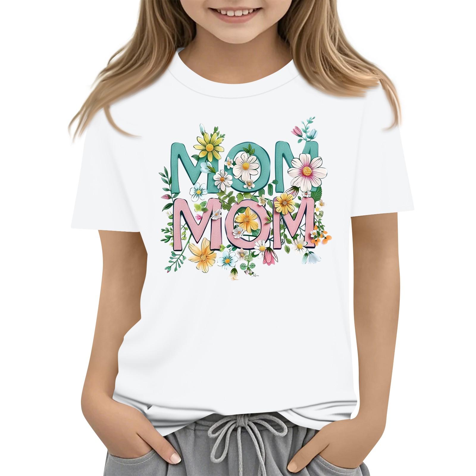 Children s Fashion Daily Printed Round Neck Short Sleeved Casual T-shirt Top 120 білий
Children s Fashion Daily Printed Round Neck Short Sleeved Casual T-shirt Top 120 білий