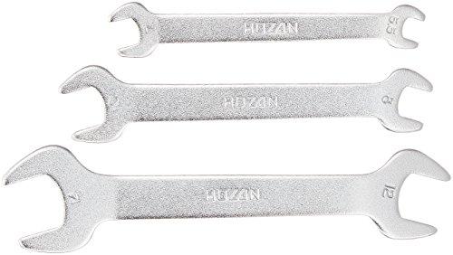 Hozan W-76 Plate Spanner Set, Thin Spanner, 0.2 x 0.3 inch (5.5 x 7 mm), 0.3 x 0.4 inch (8 x 10 mm), 0.5 x 0.6 inch (12 x 14 mm), Plate Thickness: 0.0
Hozan W-76 Plate Spanner Set, Thin Spanner, 0.2 x 0.3 inch (5.5 x 7 mm), 0.3 x 0.4 inch (8 x 10 mm), 0.5 x 0.6 inch (12 x 14 mm), Plate Thickness: 0.0
