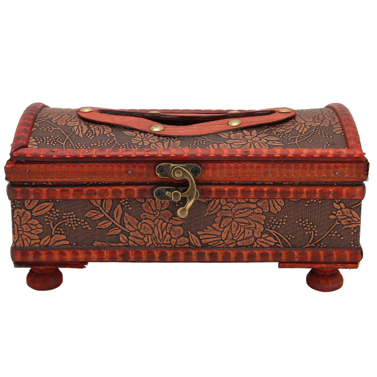 Retro Tissue Paper Box Wooden Beautiful Decorative Towel Napkin Storage Case for Massage Shop (Grape Pattern)
Retro Tissue Paper Box Wooden Beautiful Decorative Towel Napkin Storage Case for Massage Shop (Grape Pattern)