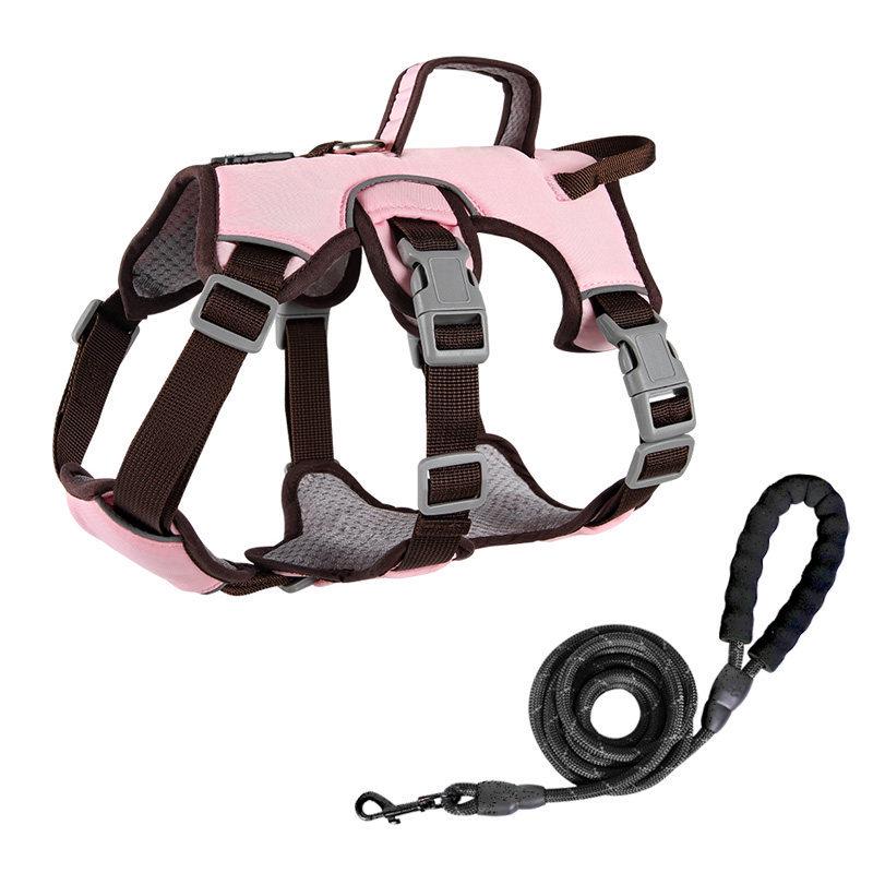 Reflective Anti-Pull Dog Harness & Leash for Medium-Large Breeds - Corgi, Shiba Inu S - 9-15 kg
Reflective Anti-Pull Dog Harness & Leash for Medium-Large Breeds - Corgi, Shiba Inu S - 9-15 kg