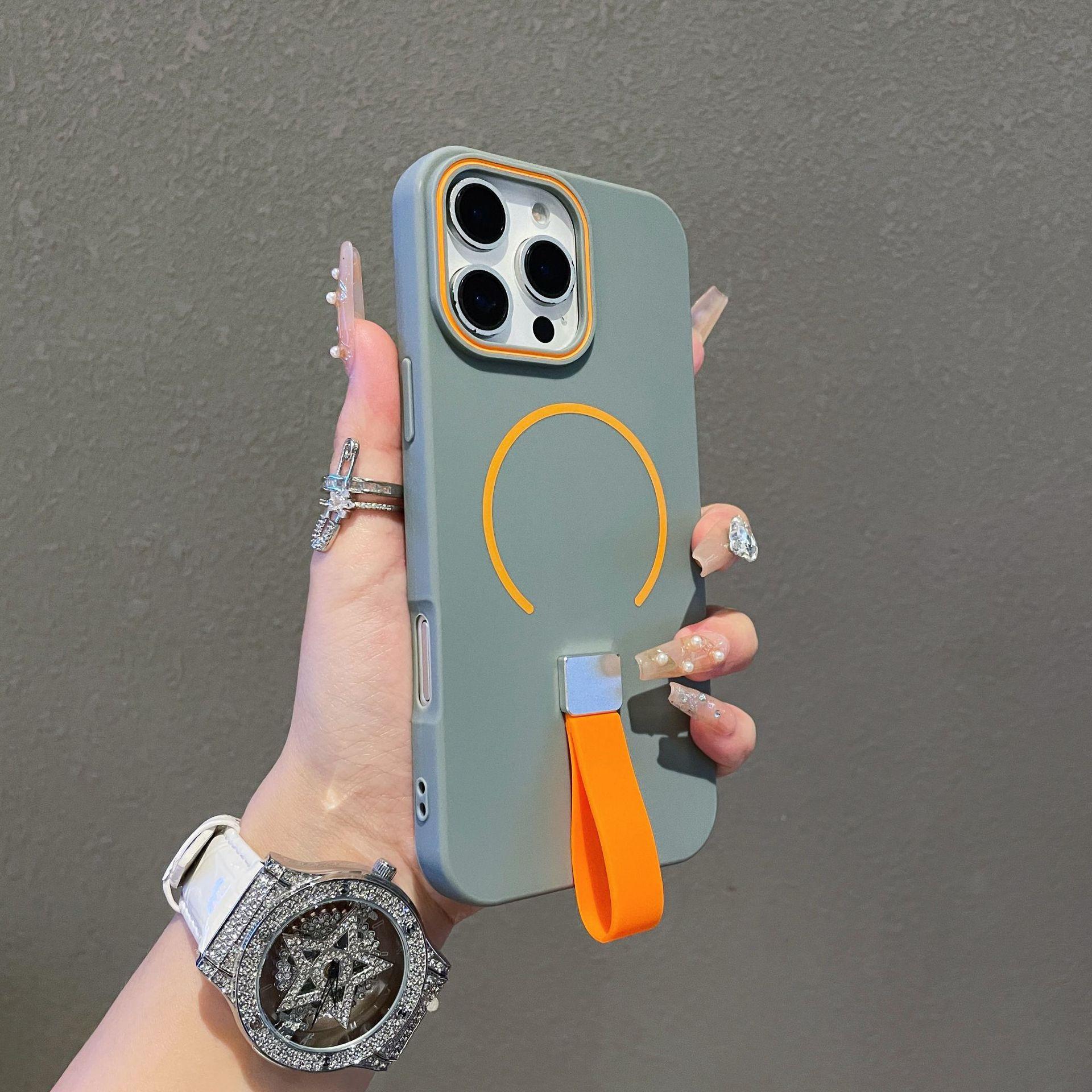 Drip Oil Magnetic Silicone Band Phone Case for Apple 17 Pro Max, Trendy Skin-Feel, Large Hole Soft Case for 14/13. iPhone 17 Pro Max
Drip Oil Magnetic Silicone Band Phone Case for Apple 17 Pro Max, Trendy Skin-Feel, Large Hole Soft Case for 14/13. iPhone 17 Pro Max