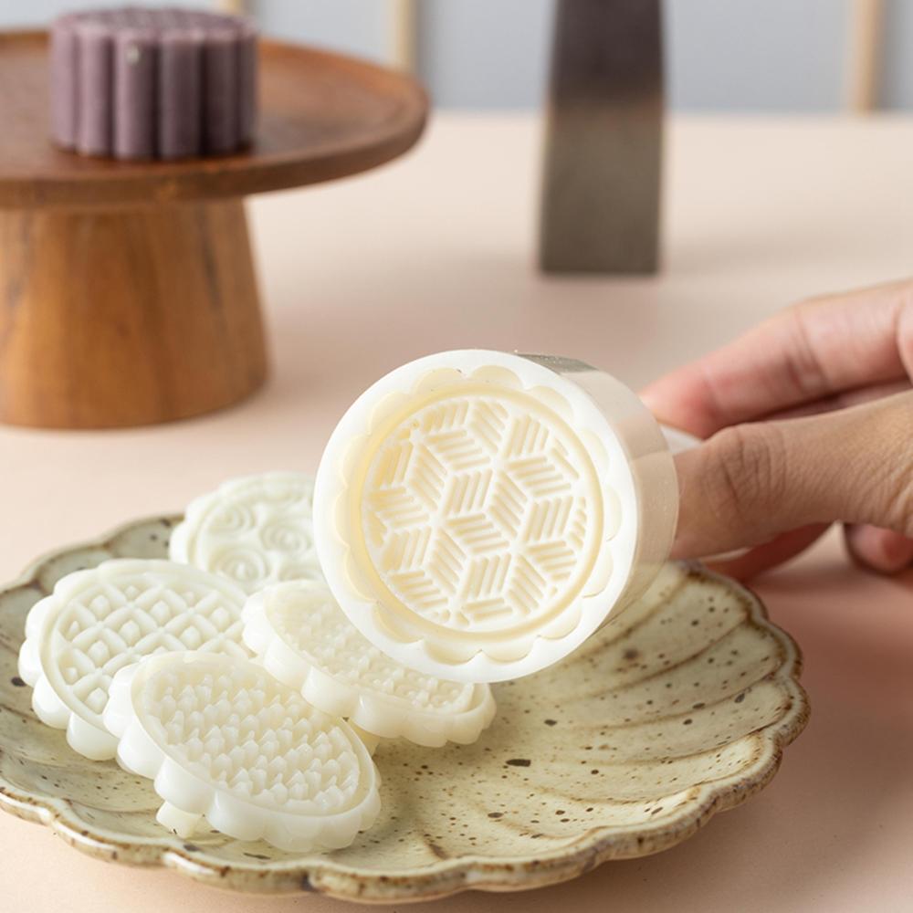 Baking Geometric Pattern Hand Press Moon Cake Mould Cookie Stamp Cutter Mooncake Mold Ma amoul Form білий
Baking Geometric Pattern Hand Press Moon Cake Mould Cookie Stamp Cutter Mooncake Mold Ma amoul Form білий