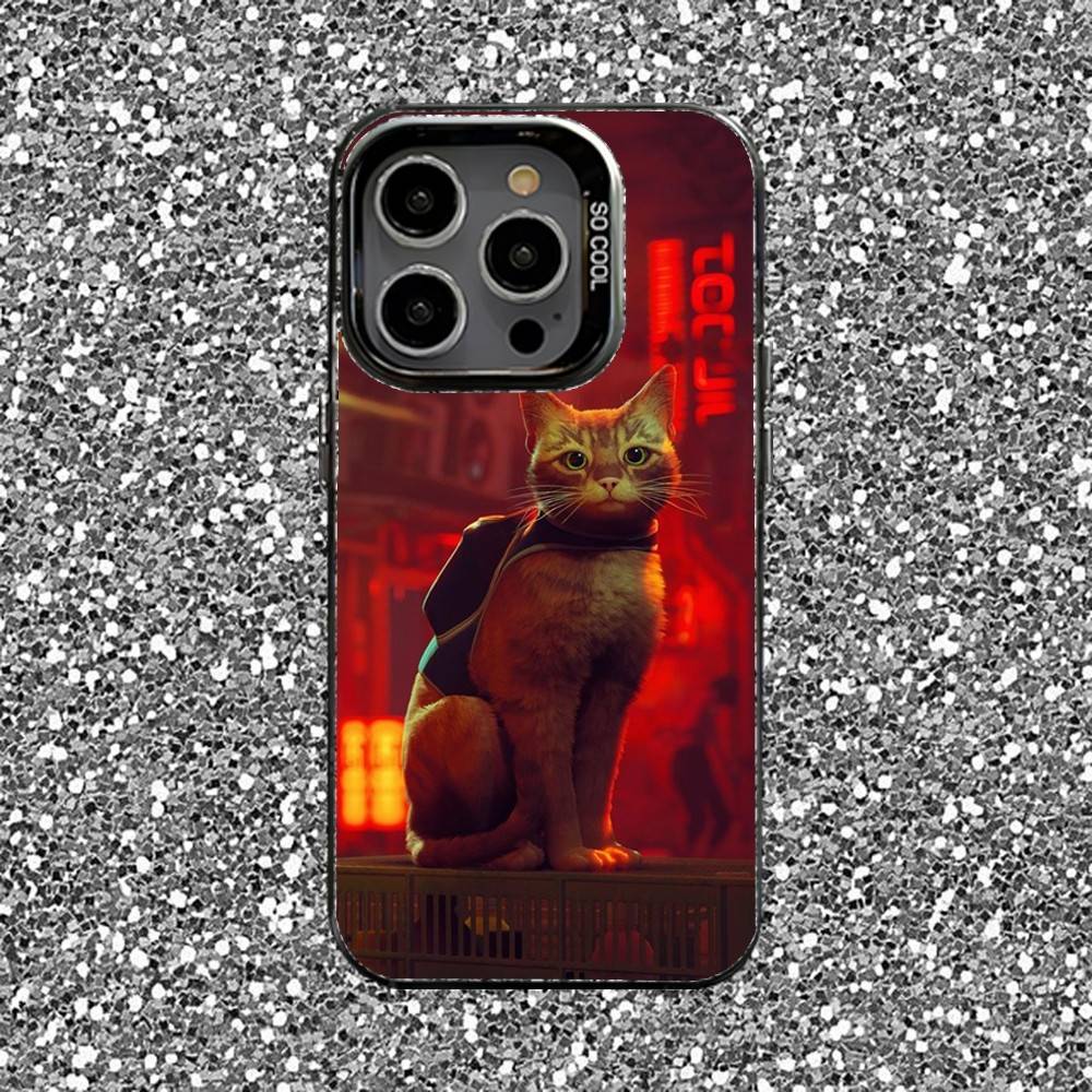 Game Stray Cat Phone Case For iPhone 16,15,14,13,12,11,Pro,XS,Max,Plus,Mini,SE Black Candy Matte Shockproof Cover iPhone13
Game Stray Cat Phone Case For iPhone 16,15,14,13,12,11,Pro,XS,Max,Plus,Mini,SE Black Candy Matte Shockproof Cover iPhone13
